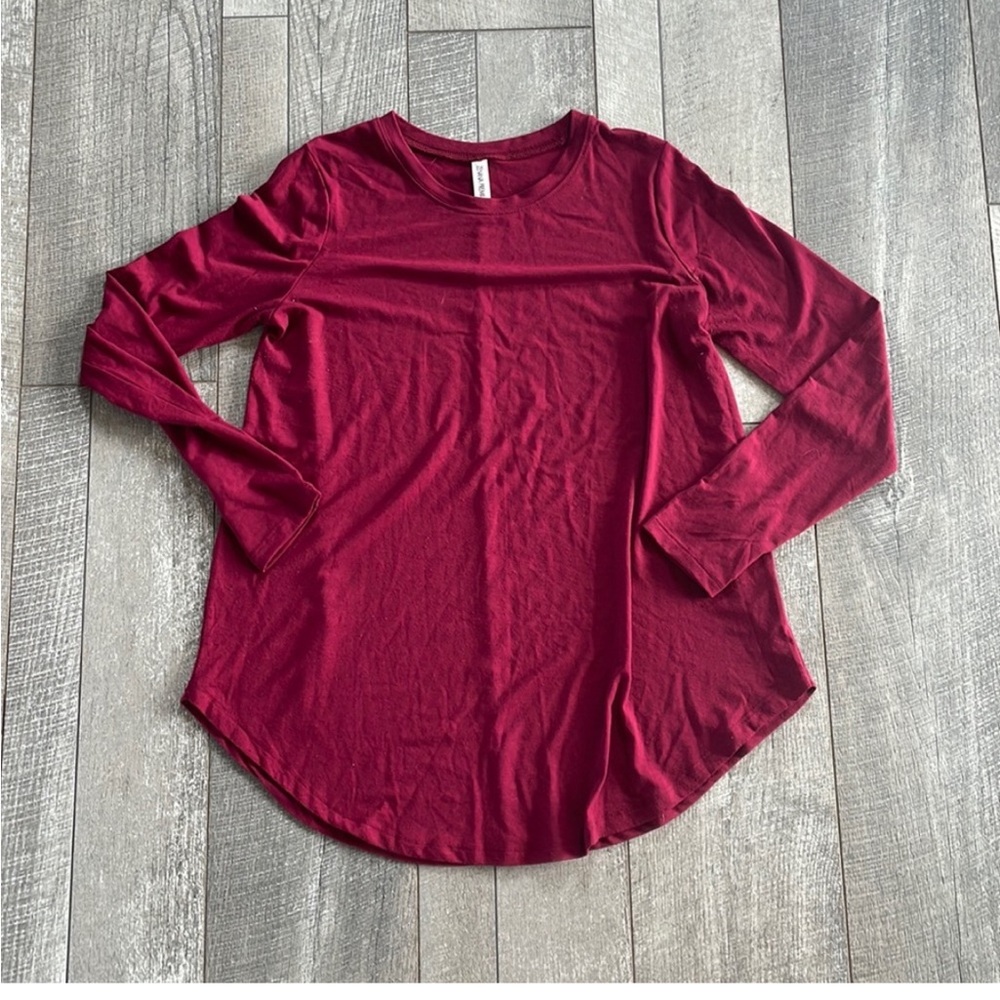 Nordstrom Size Medium Red Tunic Style Top